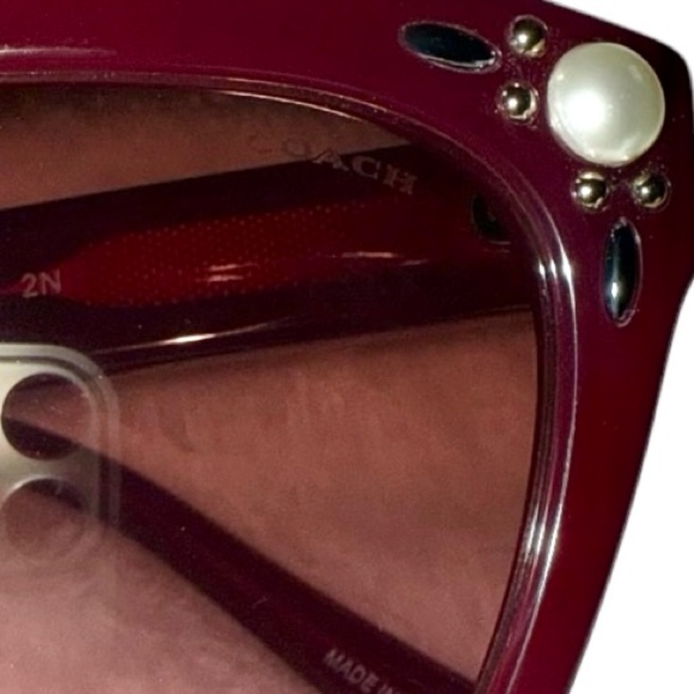 New Coach Prairie Rivets Sunglasses - Picture 6 of 9